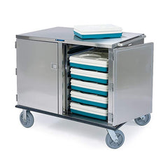 Lakeside - Carts; Type: Tray Delivery Cart ; Load Capacity (Lb.): 300.000 ; Number of Slots: 14 ; Number of Shelves: 0 ; Width (Inch): 34-1/8 ; Length (Inch): 51-1/8 - Exact Tool & Supply