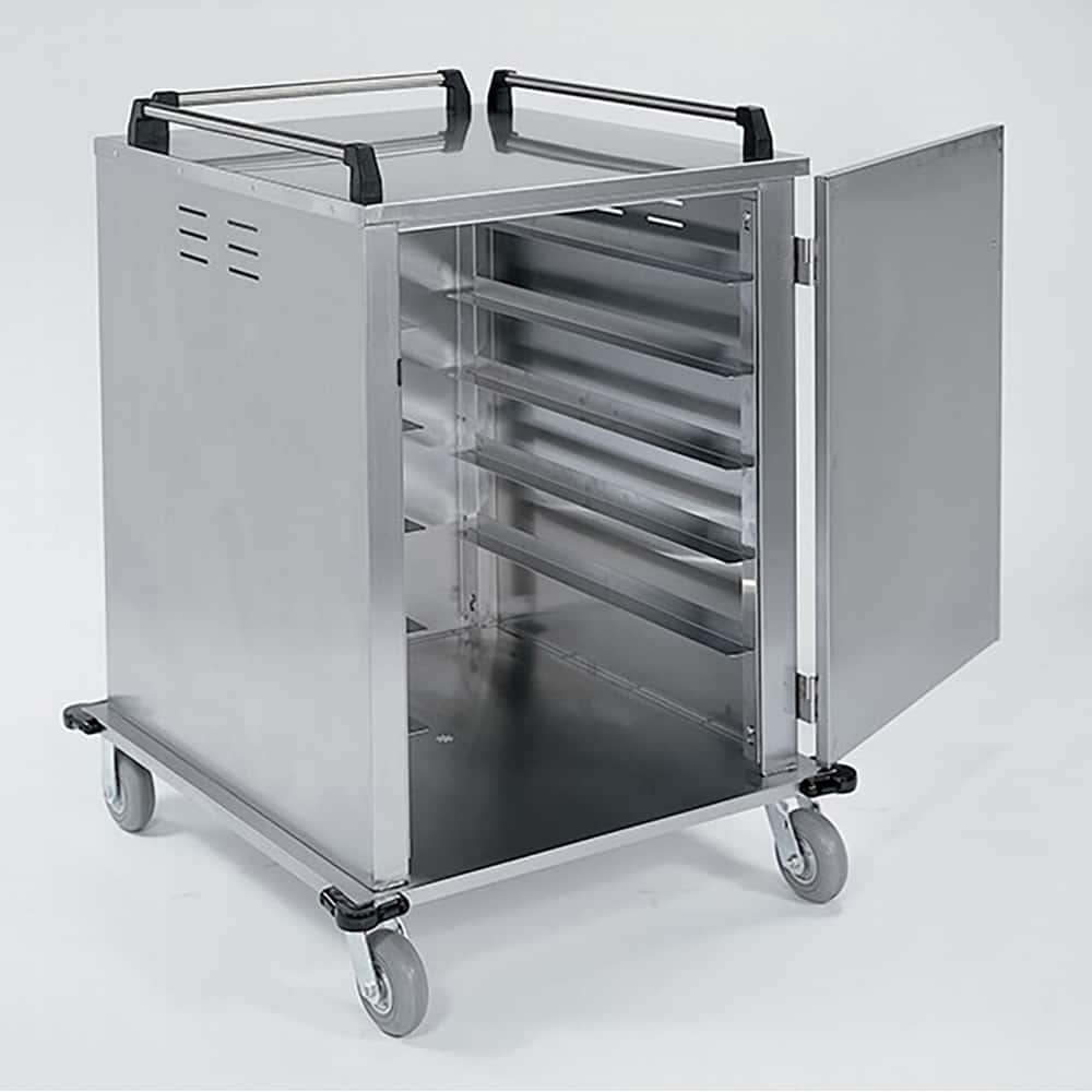 Lakeside - Carts; Type: Tray Delivery Cart ; Load Capacity (Lb.): 250.000 ; Number of Slots: 6 ; Number of Shelves: 0 ; Width (Inch): 32-1/4 ; Length (Inch): 36-3/4 - Exact Tool & Supply