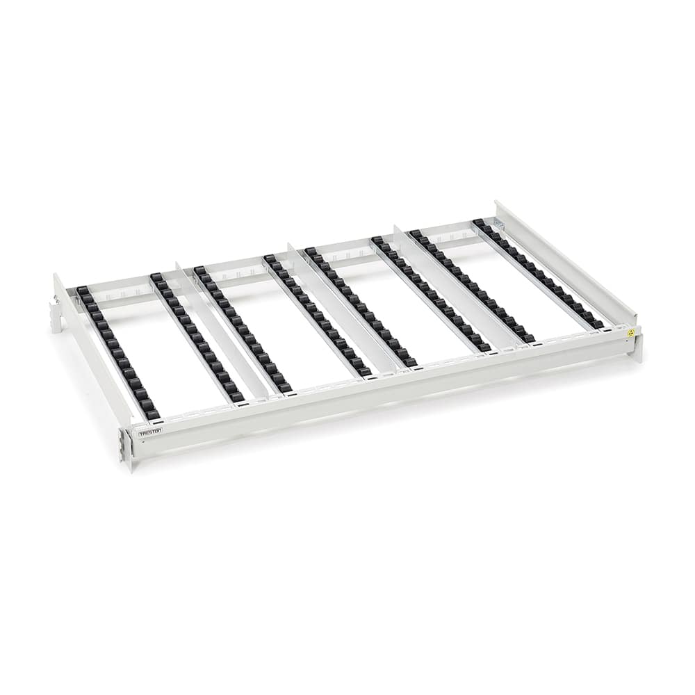Treston - Storage Racks; Type: Flow Rack ; Width (Inch): 50-25/64 ; Height (Inch): 4 ; Depth (Inch): 30-5/32 ; Depth (Decimal Inch): 30-5/32 - Exact Tool & Supply