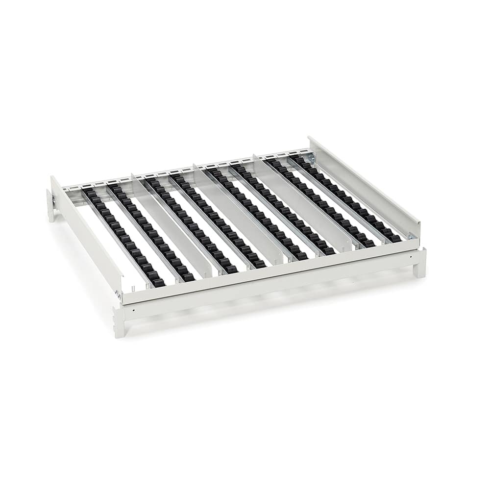 Treston - Storage Racks; Type: Flow Rack ; Width (Inch): 33-35/64 ; Height (Inch): 4 ; Depth (Inch): 30-5/32 ; Depth (Decimal Inch): 30-5/32 - Exact Tool & Supply