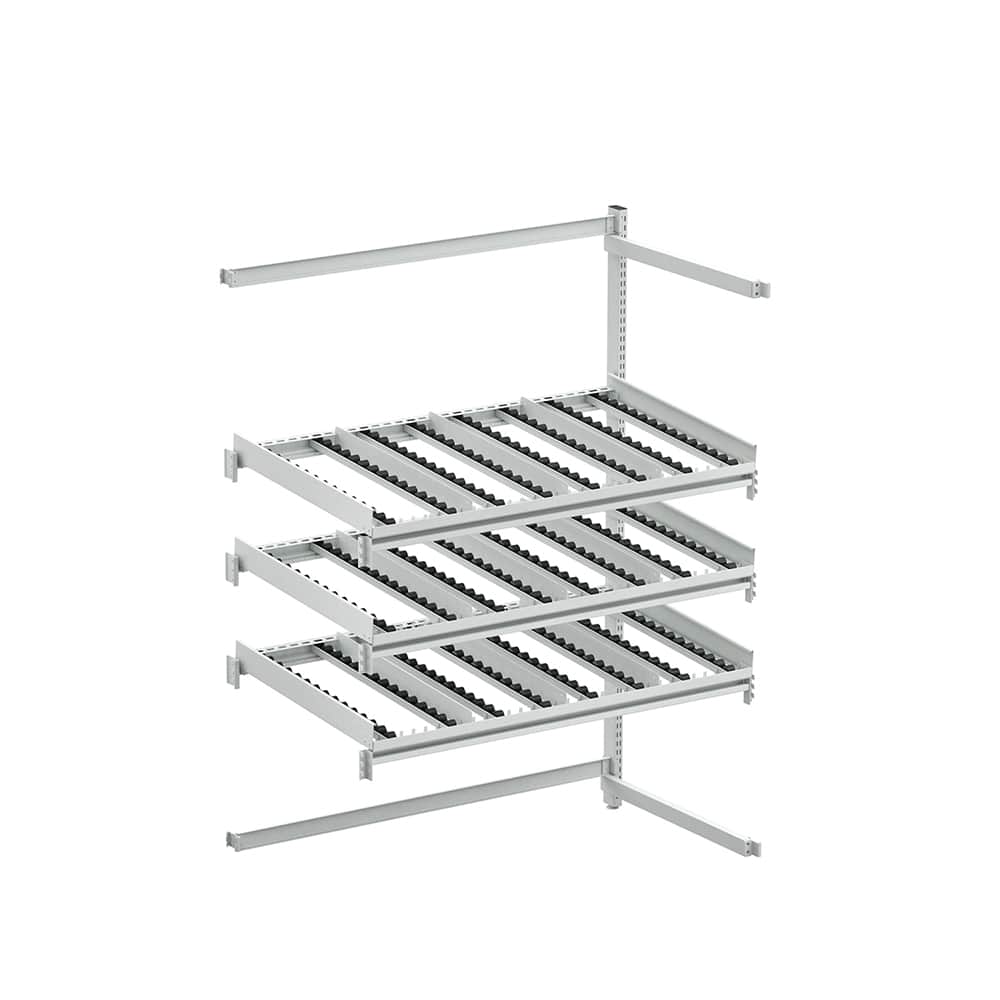 Treston - Storage Racks; Type: Flow Rack ; Width (Inch): 54-21/64 ; Height (Inch): 73 ; Depth (Inch): 28-15/16 ; Depth (Decimal Inch): 28-15/16 - Exact Tool & Supply