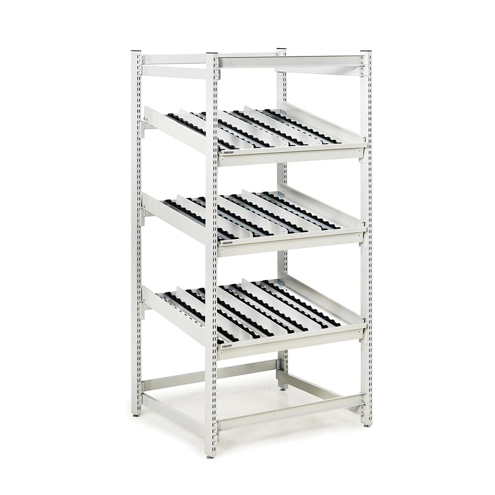 Treston - Storage Racks; Type: Flow Rack ; Width (Inch): 36-47/64 ; Height (Inch): 73 ; Depth (Inch): 31-11/16 ; Depth (Decimal Inch): 31-11/16 - Exact Tool & Supply