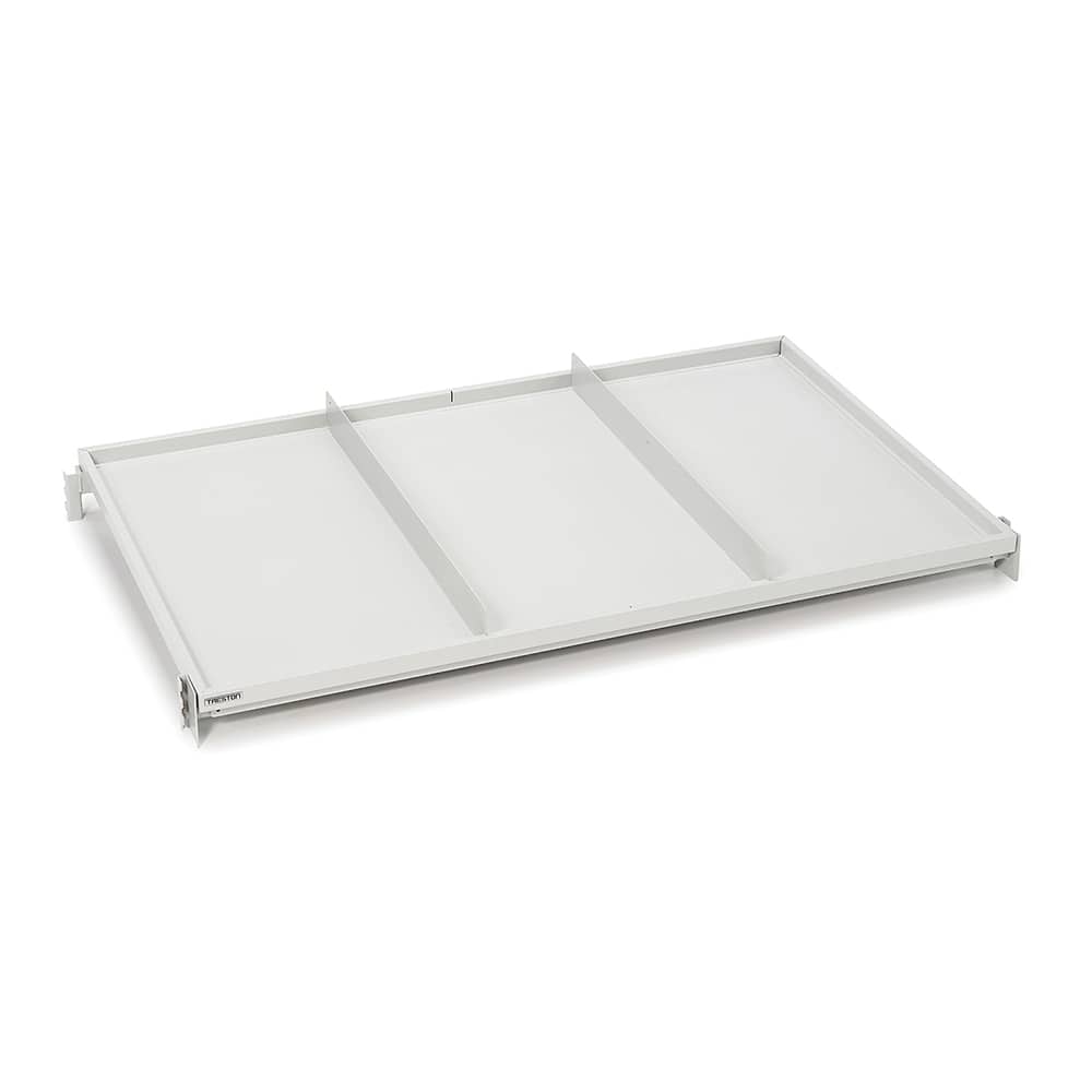 Treston - Open Shelving Accessories & Components; Type: Flow Rack Steel Shelf ; For Use With: FIFO Flow Rack ; Width (Inch): 51-37/64 - Exact Tool & Supply