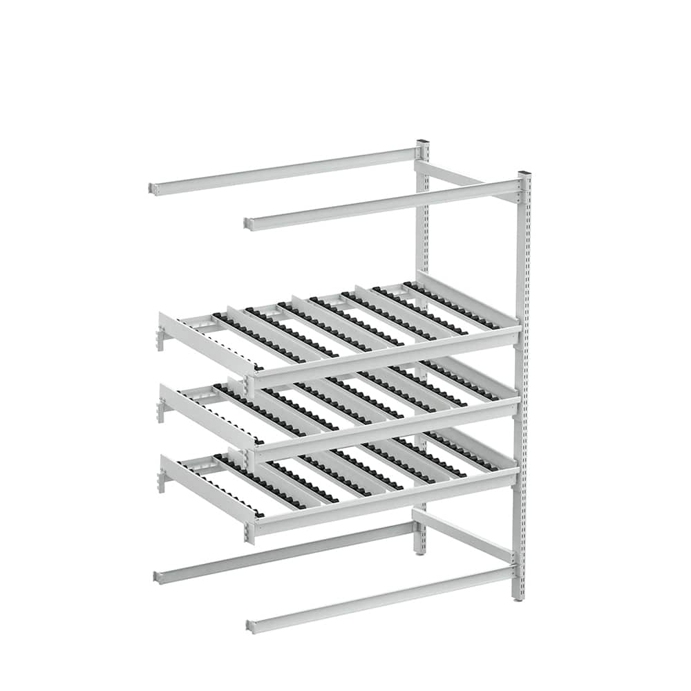Treston - Storage Racks; Type: Flow Rack ; Width (Inch): 54-21/64 ; Height (Inch): 73 ; Depth (Inch): 31-11/16 ; Depth (Decimal Inch): 31-11/16 - Exact Tool & Supply