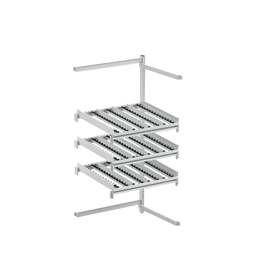Treston - Storage Racks; Type: Flow Rack ; Width (Inch): 36-47/64 ; Height (Inch): 73 ; Depth (Inch): 28-15/16 ; Depth (Decimal Inch): 28-15/16 - Exact Tool & Supply
