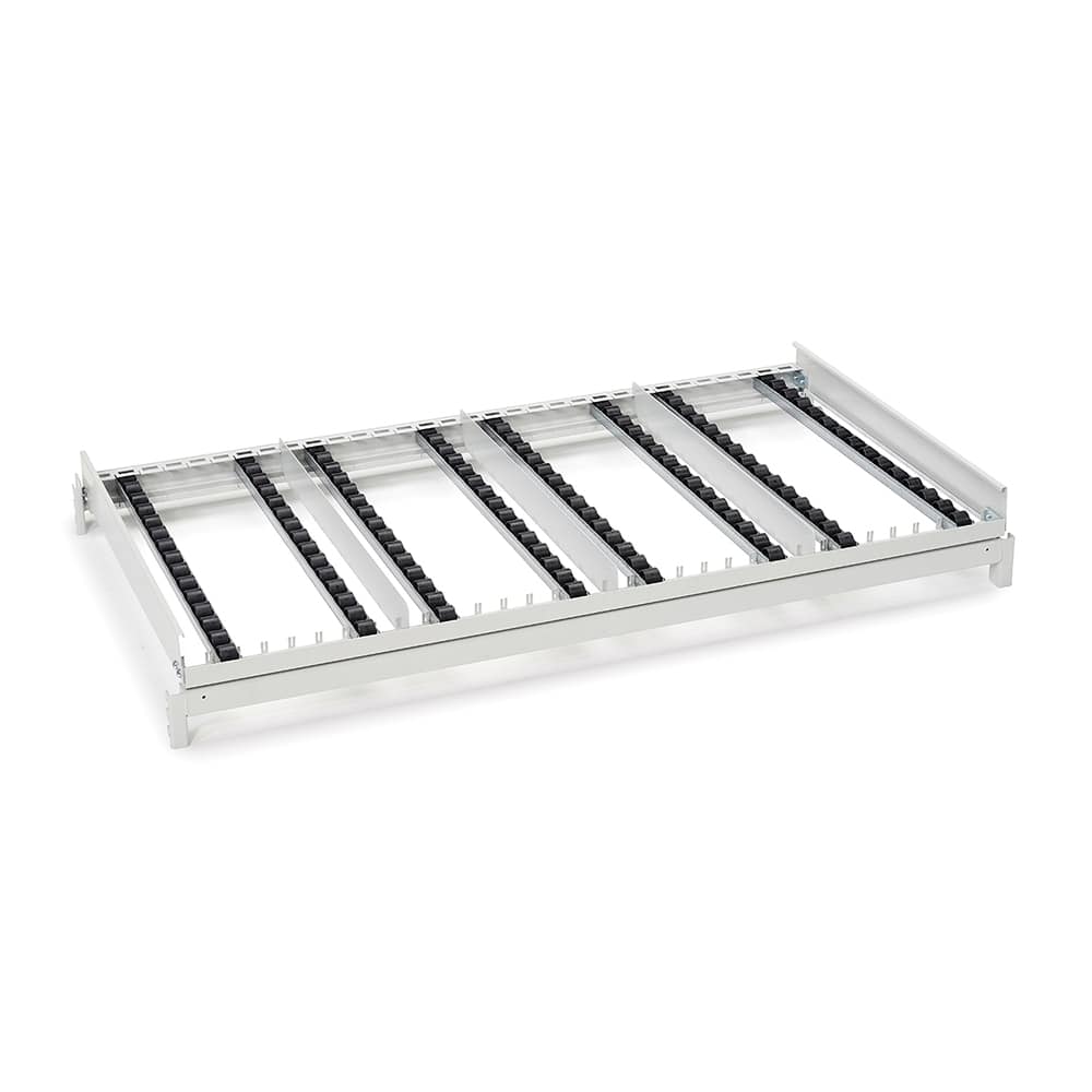 Treston - Storage Racks; Type: Flow Rack ; Width (Inch): 50-25/64 ; Height (Inch): 4 ; Depth (Inch): 30-5/32 ; Depth (Decimal Inch): 30-5/32 - Exact Tool & Supply