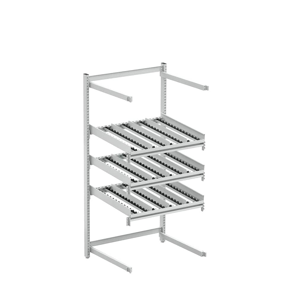 Treston - Storage Racks; Type: Flow Rack ; Width (Inch): 36-47/64 ; Height (Inch): 73 ; Depth (Inch): 28-15/16 ; Depth (Decimal Inch): 28-15/16 - Exact Tool & Supply