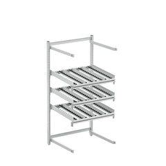 Treston - Storage Racks; Type: Flow Rack ; Width (Inch): 36-47/64 ; Height (Inch): 73 ; Depth (Inch): 28-15/16 ; Depth (Decimal Inch): 28-15/16 - Exact Tool & Supply