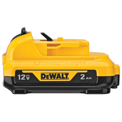 DeWALT - Power Tool Batteries; Voltage: 12.00 ; Battery Chemistry: Lithium Ion ; Battery Capacity (Ah): 2.00 ; Battery Series: 12V MAX ; Includes: Battery - Exact Tool & Supply
