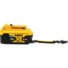 DeWALT - Power Tool Batteries; Voltage: 20.00 ; Battery Chemistry: Lithium Ion ; Battery Capacity (Ah): 5.00 ; Battery Series: 20V MAX ; Includes: Battery - Exact Tool & Supply