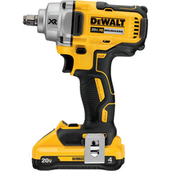 DeWALT - Cordless Impact Wrenches & Ratchets; Voltage: 20.00 ; Drive Size (Inch): 1/2 ; Battery Chemistry: Lithium Ion ; Handle Type: Pistol Grip ; Torque (Ft/Lb): 330 ; Speed (RPM): 0-2000 - Exact Tool & Supply