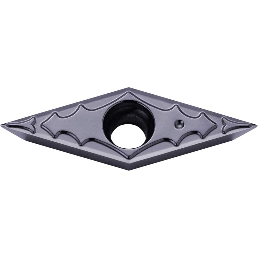 Turning Insert:  VPGT110302MP-CF PR1535, Megacoat Nano Finish,  Neutral,  1/4″ Inscribed Circle,  0.0079″ Corner Radius,  35.0 &deg N/A Diamond,