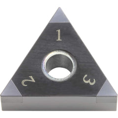 Kyocera - TNGA160402S01225ME CBN Turning Insert - Exact Tool & Supply