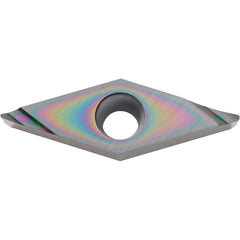 VCGT160404R-A3 PDL025 Carbide Turning Insert Diamond-Like Carbon (DLC) Finish, RH, 3/8″ Inscribed Circle, 0.0157″ Corner Radius, 0.1874″ Thick, 35° Diamond