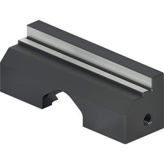 Schunk - Vise Jaws; Jaw Shape: Double Step ; Jaw Width (mm): 70.00 ; Jaw Width (Inch): 3 ; Jaw Width (Decimal Inch): 3 ; Jaw Height (mm): 24.00 ; Jaw Height (Inch): 1 - Exact Tool & Supply