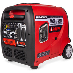 AI Power - Portable Power Generators; Fuel Type: Gasoline ; Starting Method: Manual ; Wattage: 4000 ; Wattage (kW): 3.5 ; Run Time Full Load (Hours): 5.00 ; Horsepower (HP): 5.4 - Exact Tool & Supply