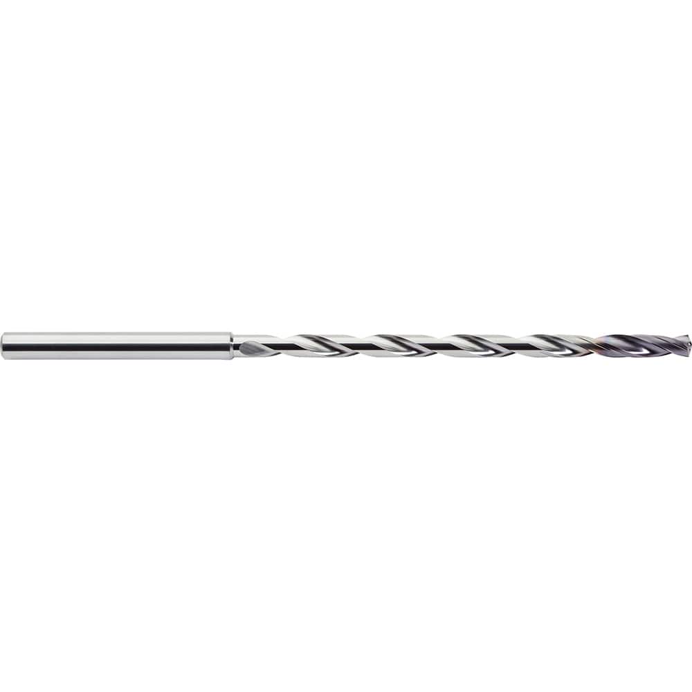 M.A. Ford - Extra Length Drill Bits; Drill Bit Size (mm): 4.90 ; Drill Bit Size (Decimal Inch): 0.1929 ; Drill Point Angle: 142 ; Drill Bit Material: Solid Carbide ; Drill Bit Finish/Coating: ALtima? Plus ; Overall Length (mm): 143.0000 - Exact Tool & Supply