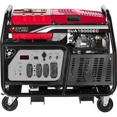 AI Power - Portable Power Generators; Fuel Type: Gasoline ; Starting Method: Electric/Manual ; Wattage: 15000 ; Wattage (kW): 12 ; Run Time Full Load (Hours): 5.00 ; Horsepower (HP): 20.1 - Exact Tool & Supply