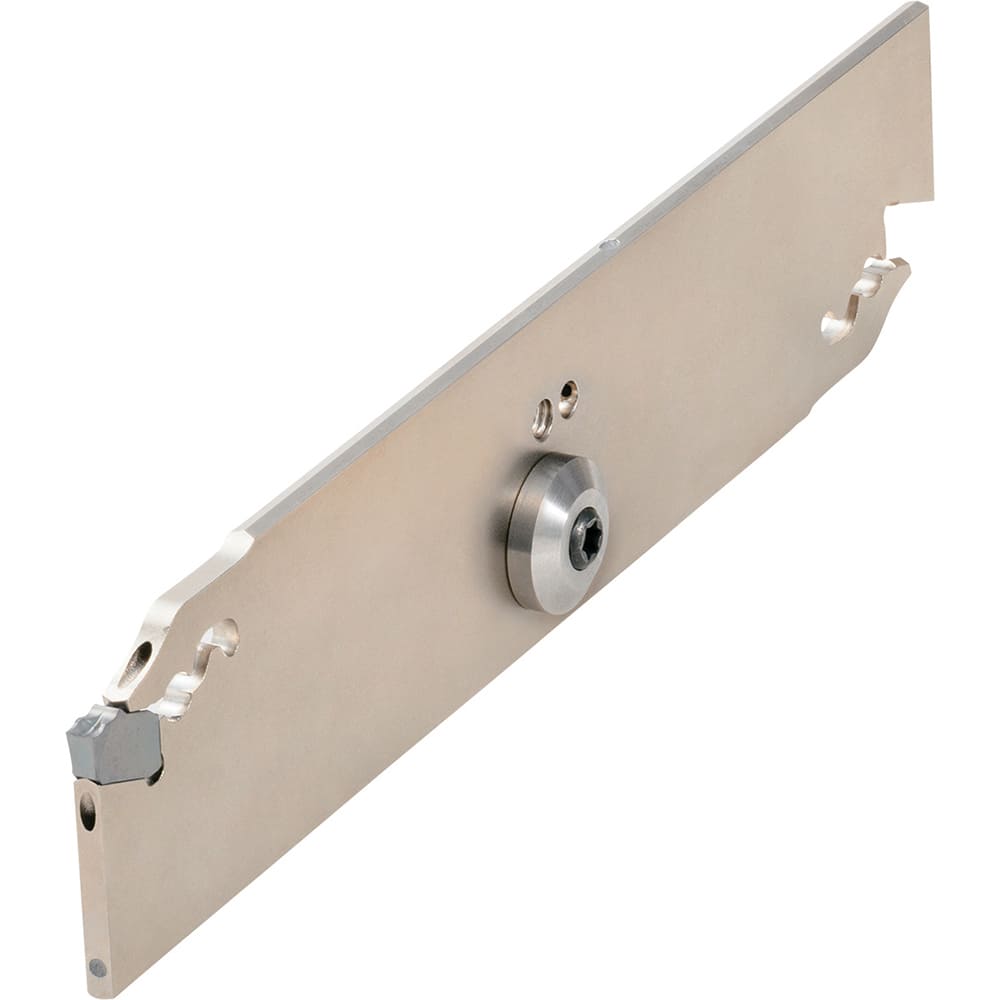 Kyocera - Indexable Cut-Off Blades; Single or Double End: Double ; Cutting Direction: Neutral ; Blade Height (mm): 32.00 ; Blade Width (mm): 2.60 ; Blade Overall Length (mm): 150.00 ; Blade Style: KPKB - Exact Tool & Supply