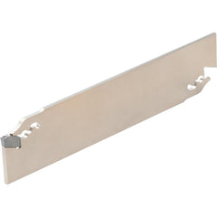 Kyocera - Indexable Cut-Off Blades; Single or Double End: Double ; Cutting Direction: Neutral ; Blade Height (mm): 32.00 ; Blade Width (mm): 2.60 ; Blade Overall Length (mm): 150.00 ; Blade Style: KPKB - Exact Tool & Supply