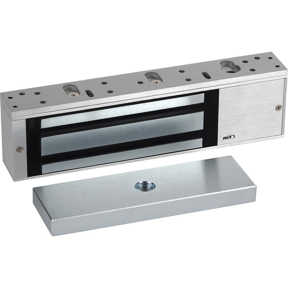 Dorma Kaba - Electromagnet Locks; Average Magnetic Pull (Lb.): 1200.000 (Pounds); Timer: Yes ; Features: Keyhole mounting for ease of installation - Exact Tool & Supply