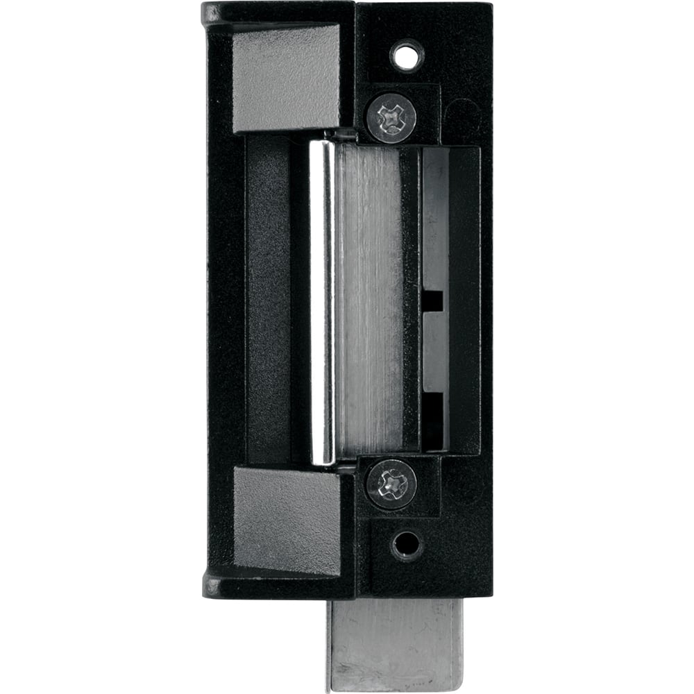 Dorma Kaba - Strikes; Type: Fail Secure Modular Strike Inserts ; Length (Inch): 3-3/8 ; Width (Inch): 1-1/4 ; Material: Zinc ; Finish/Coating: Black - Exact Tool & Supply