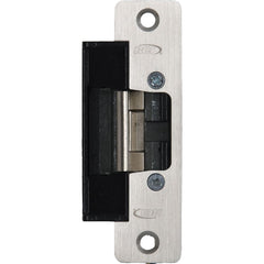 Dorma Kaba - Strikes; Type: Low Profile Centerline Strikes ; Length (Inch): 4-7/8 ; Width (Inch): 1-1/4 ; Material: Zinc ; Finish/Coating: Brushed Stainless (32D) - Exact Tool & Supply