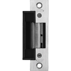 Dorma Kaba - Strikes; Type: Centerline Strikes ; Length (Inch): 4-7/8 ; Width (Inch): 1-1/4 ; Material: Zinc ; Finish/Coating: Brushed Stainless (32D) - Exact Tool & Supply