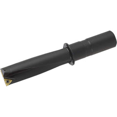 Kyocera - Indexable Insert Drills; Drill Style: SDR ; Drill Diameter (Decimal Inch): 0.5160 ; Maximum Drill Depth (Decimal Inch): 1.4500 ; Shank Type: Cylindrical ; Shank Diameter (Inch): 1/2 ; Cutting Direction: Right Hand - Exact Tool & Supply