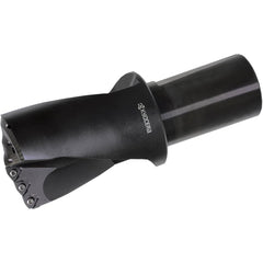 Kyocera - Indexable Insert Drills; Drill Style: DR ; Drill Diameter (Decimal Inch): 2.4690 ; Maximum Drill Depth (Inch): 2.5 ; Shank Type: Cylindrical ; Shank Diameter (Inch): 1.5 ; Cutting Direction: Right Hand - Exact Tool & Supply