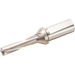 Kyocera - Indexable Insert Drills; Drill Style: DRV ; Drill Diameter (mm): 22.00 ; Maximum Drill Depth (mm): 88.00 ; Shank Type: Cylindrical ; Shank Diameter (mm): 25.0000 ; Cutting Direction: Right Hand - Exact Tool & Supply