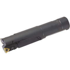 Kyocera - Indexable Insert Drills; Drill Style: CD ; Drill Diameter (Decimal Inch): 0.1240 ; Maximum Drill Depth (Inch): 6 ; Shank Type: Cylindrical ; Shank Diameter (Inch): 2 ; Cutting Direction: Right Hand - Exact Tool & Supply
