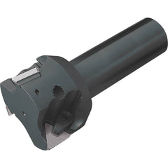 Kyocera - Indexable Square-Shoulder End Mills; Cutting Diameter (Decimal Inch): 2.0000 ; Cutting Diameter (Inch): 2 ; Shank Type: Cylindrical ; Shank Diameter (Inch): 0.7500 ; Overall Length/Projection (Decimal Inch): 3.5300 ; Lead Angle: 90 - Exact Tool & Supply