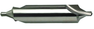 1.6mm x 50mm OAL 60/120° HSS Center Drill-Bright Form B - Exact Tool & Supply