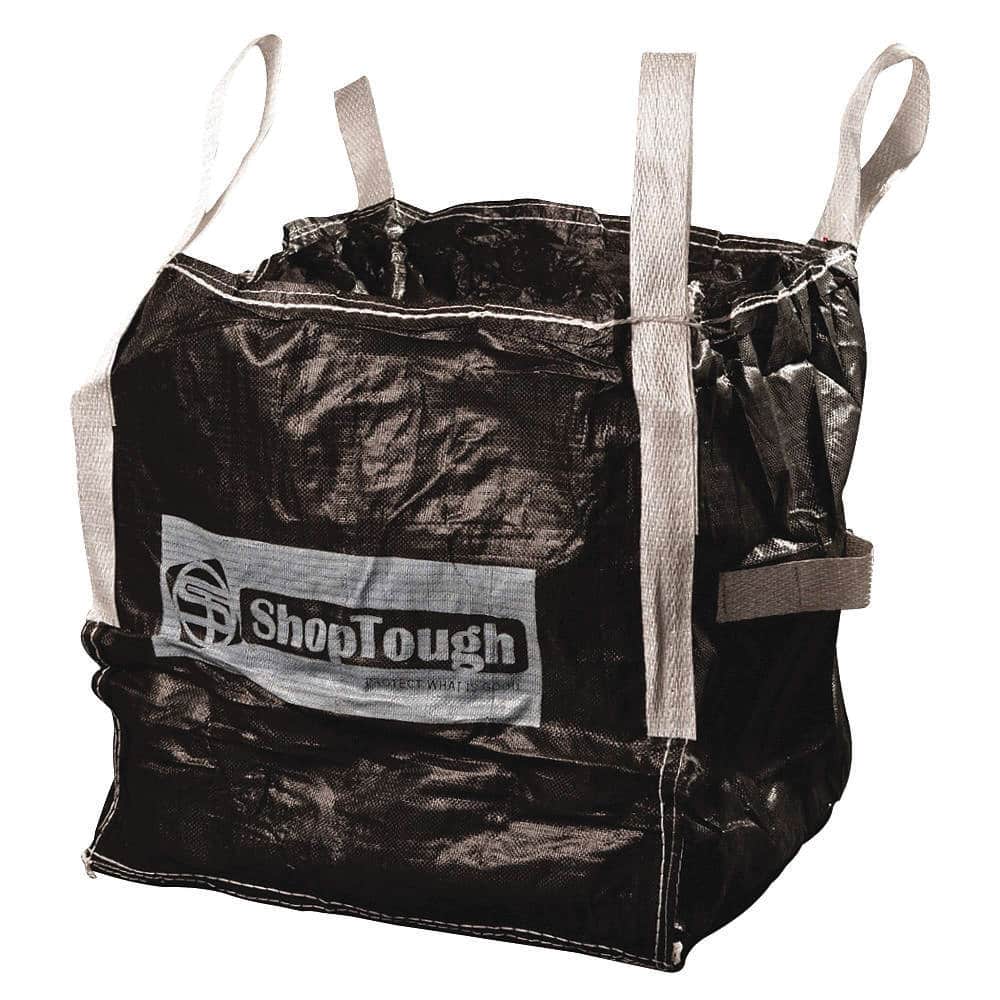 Shoptough - Bulk Storage Containers; Container Type: Bag ; Height (Inch): 24 ; Width (Inch): 24 ; Length (Inch): 24 ; Load Capacity (Lb.): 1000.000 ; Material Family: Plastic - Exact Tool & Supply