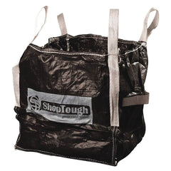 Shoptough - Bulk Storage Containers; Container Type: Bag ; Height (Inch): 24 ; Width (Inch): 24 ; Length (Inch): 24 ; Load Capacity (Lb.): 1000.000 ; Material Family: Plastic - Exact Tool & Supply
