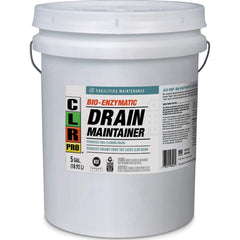 CLR Pro - All-Purpose Cleaners & Degreasers; Type: Drain Maintainer & Cleaner; Cleaner/Degreaser ; Container Type: Pail ; Container Size: 5 Gal. Pail ; Scent: Odor-Free; Odorless ; Form: Liquid ; Material Application: All Pipe Materials; Drains; Grease T - Exact Tool & Supply
