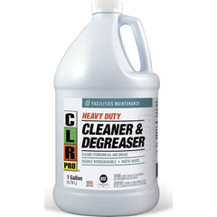 CLR Pro - All-Purpose Cleaners & Degreasers; Type: Non-Chlorinated Heavy Duty Degreaser; Cleaner/Degreaser ; Container Type: Jug w/Handle ; Container Size: 1 Gal ; Scent: Soapy ; Form: Liquid; Liquid Concentrate ; Material Application: Asphalt; Auto Bodi - Exact Tool & Supply