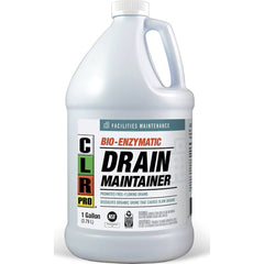 CLR Pro - All-Purpose Cleaners & Degreasers; Type: Drain Maintainer & Cleaner; Cleaner/Degreaser ; Container Type: Jug w/Handle ; Container Size: 1 Gal ; Scent: Odor-Free; Odorless ; Form: Liquid ; Material Application: All Pipe Materials; Drains; Grease - Exact Tool & Supply