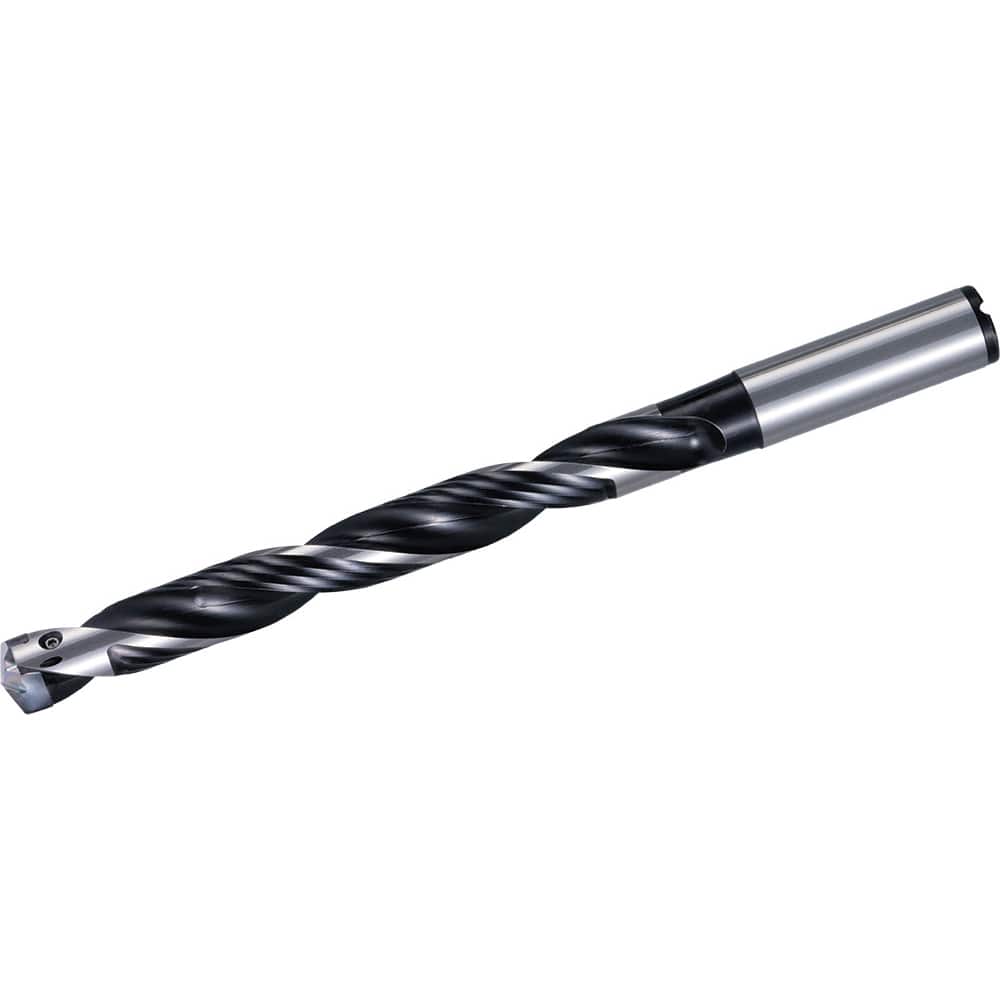 Kyocera - Replaceable-Tip Drills; Series: Magic Drill DRA ; Minimum Drill Diameter (mm): 7.94 ; Maximum Drill Diameter (mm): 8.49 ; Drill Depth by Diameter Ratio: 8xD ; Maximum Drill Depth (mm): 68.00 ; Shank Diameter (mm): 10.0000 - Exact Tool & Supply