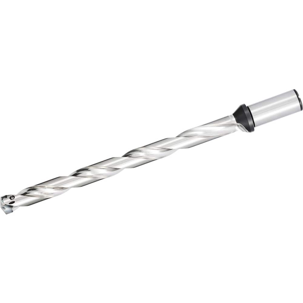 Kyocera - Replaceable-Tip Drills; Series: Magic Drill DRA ; Minimum Drill Diameter (mm): 17.00 ; Maximum Drill Diameter (mm): 17.99 ; Drill Depth by Diameter Ratio: 12xD ; Maximum Drill Depth (mm): 216.00 ; Shank Diameter (mm): 20.0000 - Exact Tool & Supply
