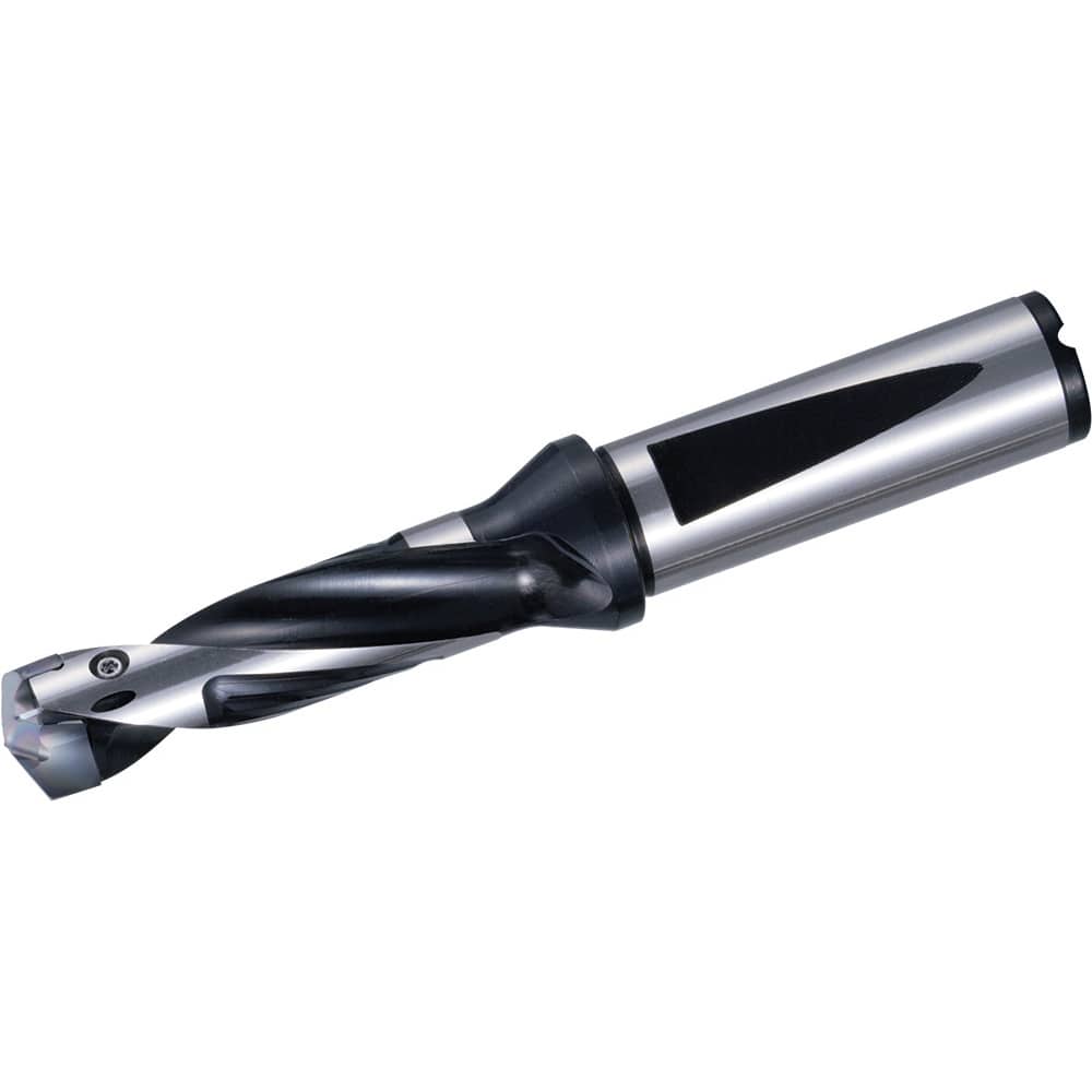 Kyocera - Replaceable-Tip Drills; Series: Magic Drill DRA ; Minimum Drill Diameter (mm): 24.00 ; Maximum Drill Diameter (mm): 24.99 ; Drill Depth by Diameter Ratio: 3xD ; Maximum Drill Depth (mm): 75.00 ; Shank Diameter (mm): 25.0000 - Exact Tool & Supply