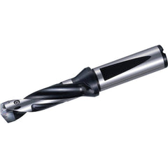 Kyocera - Replaceable-Tip Drills; Series: Magic Drill DRA ; Minimum Drill Diameter (mm): 11.50 ; Maximum Drill Diameter (mm): 11.99 ; Drill Depth by Diameter Ratio: 3xD ; Maximum Drill Depth (mm): 36.00 ; Shank Diameter (mm): 16.0000 - Exact Tool & Supply
