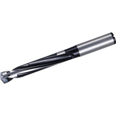 Kyocera - Replaceable-Tip Drills; Series: Magic Drill DRA ; Minimum Drill Diameter (mm): 12.50 ; Maximum Drill Diameter (mm): 12.99 ; Drill Depth by Diameter Ratio: 5xD ; Maximum Drill Depth (mm): 65.00 ; Shank Diameter (mm): 14.0000 - Exact Tool & Supply