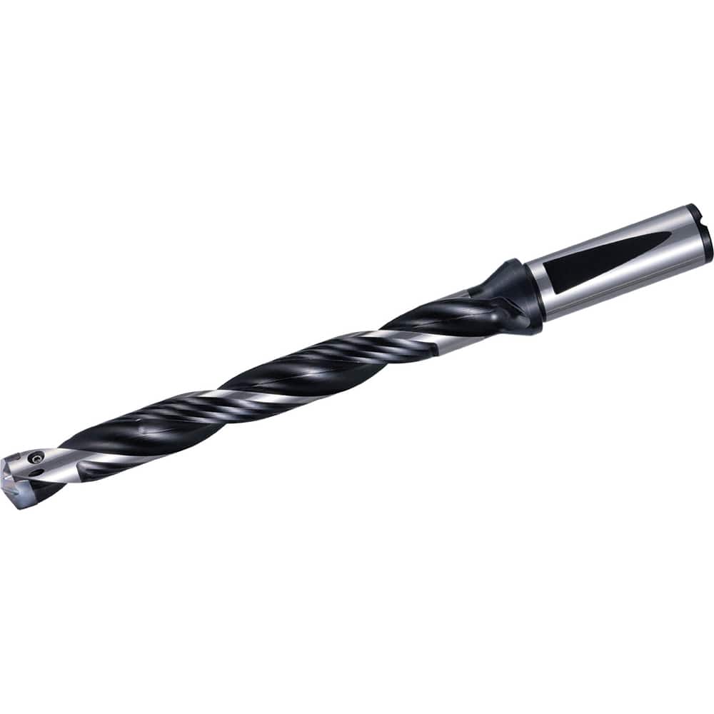 Kyocera - Replaceable-Tip Drills; Series: Magic Drill DRA ; Minimum Drill Diameter (mm): 14.50 ; Maximum Drill Diameter (mm): 14.99 ; Drill Depth by Diameter Ratio: 8xD ; Maximum Drill Depth (mm): 120.00 ; Shank Diameter (mm): 16.0000 - Exact Tool & Supply
