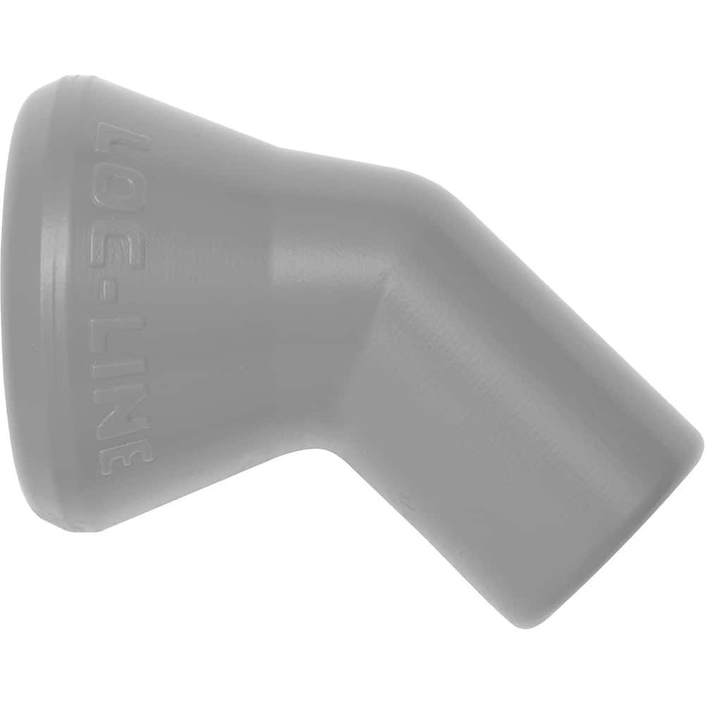 Loc-Line - Coolant Hose Nozzles; Type: Loc-Line ; Nozzle Diameter (Inch): 1/4 ; Nozzle Type: 45 Deg ; Hose Inside Diameter (Inch): 1/4 ; Nozzle Type: 45 Deg ; Thread Type: NonThreaded - Exact Tool & Supply