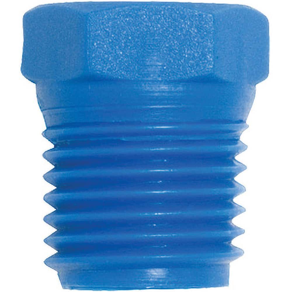 Loc-Line - Coolant Hose Elbows, Fittings & Reducers; Type: BSPT ; For Use With: These 1/4 Pipe plugs are used in our Magnetic Manifold Kits pn#40400, 40463, 40480 ; Hose Inside Diameter: 1/4 ; Connection Type: BSPT x NPT/NPTF ; Body Material: Acetal ; Nu - Exact Tool & Supply