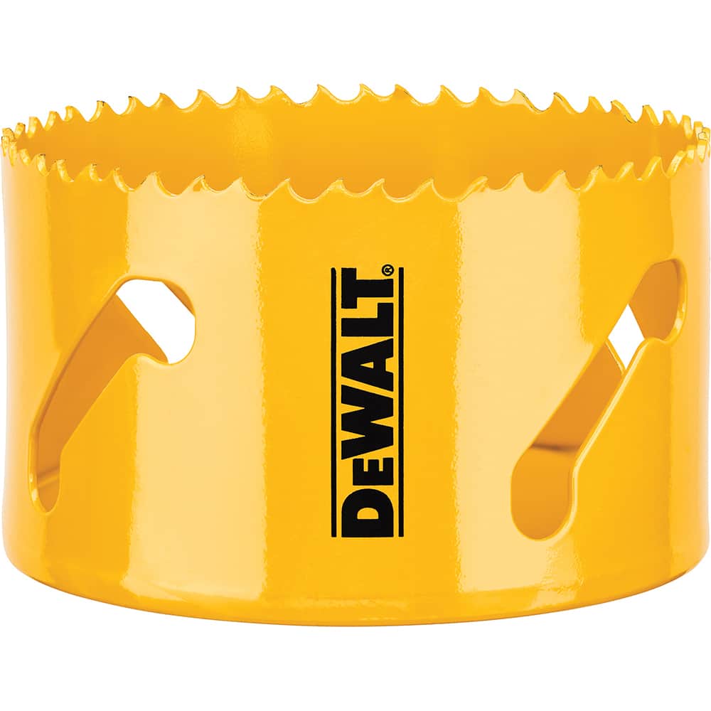 DeWALT - Hole Saws; Saw Diameter (Inch): 3-5/8 ; Cutting Depth (Inch): 1-3/4 ; Saw Material: Bi-Metal ; Cutting Edge Style: Toothed Edge ; Material Application: Metal; Plastic; Wood - Exact Tool & Supply