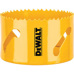 DeWALT - Hole Saws; Saw Diameter (Inch): 3-5/8 ; Cutting Depth (Inch): 1-3/4 ; Saw Material: Bi-Metal ; Cutting Edge Style: Toothed Edge ; Material Application: Metal; Plastic; Wood - Exact Tool & Supply