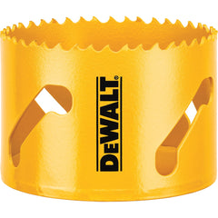 DeWALT - Hole Saws; Saw Diameter (Inch): 2-7/8 ; Cutting Depth (Inch): 1-3/4 ; Saw Material: Bi-Metal ; Cutting Edge Style: Toothed Edge ; Material Application: Metal; Plastic; Wood - Exact Tool & Supply